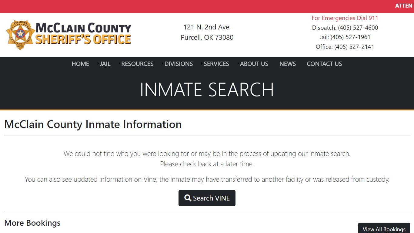 VICKY MARTIN - McClain County Sheriff's Office